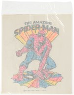 MARVEL COMIC IRON-ONS PACK OF 25 AMAZING SPIDER-MAN TRANSFERS BY ROACH.