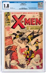 X-MEN #1 SEPTEMBER 1963 CGC 1.8 GOOD (FIRST X-MEN & MAGNETO).