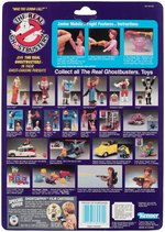 THE REAL GHOSTBUSTERS WITH FRIGHT FEATURES SET OF FIVE CARDED FIGURES.