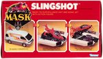 M.A.S.K. SLINGSHOT FACTORY-SEALED VEHICLE AND ACTION FIGURE.