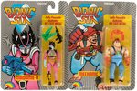 BIONIC SIX ACTION FIGURE CARDED EVIL MINIONS OF DESTRUCTION TRIO.