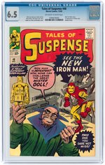 TALES OF SUSPENSE #48 DECEMBER 1963 CGC 6.5 FINE+ (FIRST RED & GOLD ARMOR).