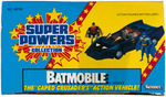 "SUPER POWERS COLLECTION - BATMOBILE" FACTORY SEALED VEHICLE.