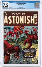 TALES TO ASTONISH #29 MARCH 1962 CGC 7.5 VF-.