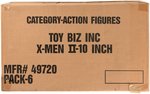 TOY BIZ X-MEN 10" LARGE FIGURES CASE OF SIX.