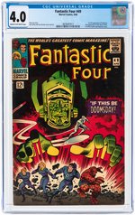 FANTASTIC FOUR #49 APRIL 1966 CGC 4.0 VG (FIRST FULL GALACTUS).