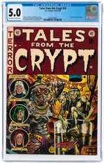 TALES FROM THE CRYPT #33 DECEMBER 1952-JANUARY 1953 CGC 5.0 VG/FINE.