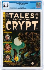 TALES FROM THE CRYPT #46 FEBRUARY-MARCH 1955 CGC 5.5 FINE-.