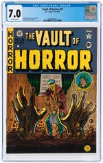 VAULT OF HORROR #15 OCTOBER-NOVEMBER 1950 CGC 7.0 FINE/VF.