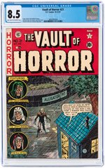 VAULT OF HORROR #21 OCTOBER-NOVEMBER 1951 CGC 8.5 VF+.