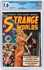 STRANGE WORLDS #4 SEPTEMBER 1951 CGC 7.0 FINE/VF.