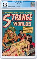 STRANGE WORLDS #5 NOVEMBER 1951 CGC 6.0 FINE.