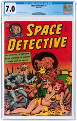 SPACE DETECTIVE #3 FEBRUARY 1952 CGC 7.0 FINE/VF.