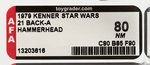 STAR WARS - HAMMERHEAD 21 BACK-A AFA 80 NM.