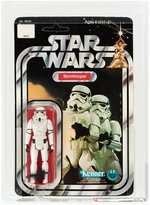 STAR WARS - STORMTROOPER 12 BACK-A AFA 75 EX+/NM.