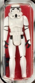 STAR WARS - STORMTROOPER 12 BACK-A AFA 75 EX+/NM.