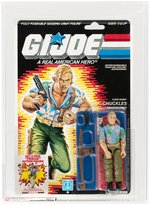 G.I. JOE: A REAL AMERICAN HERO - CHUCKLES SERIES 6/34 BACK AFA 85 NM+.