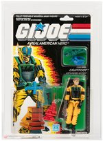 G.I. JOE: A REAL AMERICAN HERO - LIGHTFOOT SERIES 7/34 BACK AFA 80 NM.