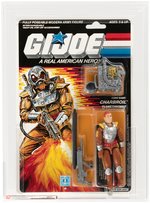 G.I. JOE: A REAL AMERICAN HERO - CHARBROIL SERIES 7/34 BACK AFA 85 NM+ (ORANGE EYES).