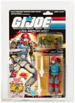 G.I. JOE: A REAL AMERICAN HERO - FAST DRAW SERIES 6/34 BACK AFA 90 NM+/MINT.