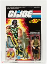 G.I. JOE: A REAL AMERICAN HERO - CROC MASTER SERIES 6/34 BACK AFA 85 NM+.