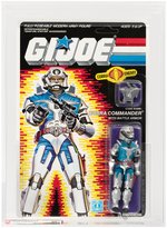 G.I. JOE: A REAL AMERICAN HERO - COBRA COMMANDER (BATTLE ARMOR) SERIES 6/34 BACK AFA 80+ NM.