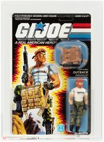 G.I. JOE: A REAL AMERICAN HERO - OUTBACK SERIES 6/34 BACK AFA 80+ NM.