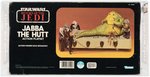 STAR WARS: RETURN OF THE JEDI - JABBA THE HUTT ACTION PLAYSET AFA 75 EX+/NM.