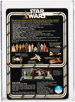 STAR WARS - LUKE SKYWALKER 12 BACK-A AFA 85 NM+ (SKU ON FOOTER).