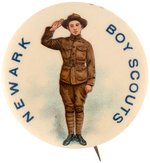 "NEWARK BOY SCOUTS" BEAUTIFUL C. 1920 EARLY RARITY LIKELY FOR BSA TROOP 38 CHARTERED IN 1920.