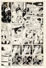 VIDEO JACK #3 COMIC BOOK PAGE ORIGINAL ART BY KEITH GIFFEN.