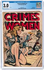 CRIMES BY WOMEN #3 OCTOBER 1948 CGC 3.0 GOOD/VG.