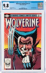 WOLVERINE LIMITED SERIES #1 SEPTEMBER 1982 CGC 9.8 NM/MINT.
