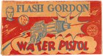 FLASH GORDON MARX WATER PISTOL BOX WITH SQUIRT GUN PAIR.