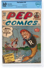PEP COMICS #48 MAY 1944 CBCS 3.0 GOOD/VG.