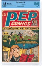 PEP COMICS #49 JUNE 1944 CBCS 1.5 FAIR/GOOD.