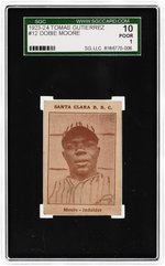 1923-24 TOMAS GUTIERREZ #12 DOBIE MOORE SGC 10 POOR 1.