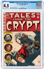 TALES FROM THE CRYPT #43 AUGUST-SEPTEMBER 1954 CGC 4.5 VG+.