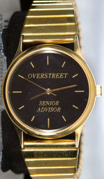 “OVERSTREET SENIOR ADVISOR” BOXED WATCH.