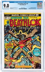 ASTONISHING TALES #25 AUGUST 1974 CGC 9.0 VF/NM (FIRST DEATHLOK).