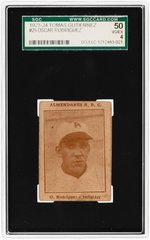 1923-24 TOMAS GUTIERREZ #25 OSCAR RODRIGUEZ SGC 50 VG/EX 4.