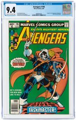 AVENGERS #196 JUNE 1980 CGC 9.4 NM (FIRST TASKMASTER).