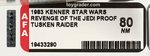 STAR WARS: REVENGE OF THE JEDI - TUSKEN RAIDER PROOF CARD AFA 80 NM.