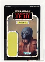 STAR WARS: RETURN OF THE JEDI - WALRUS MAN PROOF CARD AFA 85 NM+.