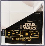 STAR WARS R2-D2 STUFFED TOY STORE DISPLAY BIN AFA 70 EX+.