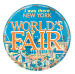 1964-65 NYWF "I WAS THERE" BUTTON.