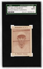 1923-24 TOMAS GUTIERREZ #57 EMILIO PALMERO SGC A (AUTHENTIC) (RICHARD MERKIN COLLECTION).