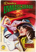 THE PHANTOM "EL HOMBRE ENMASCARADO" #28 SPANISH COMIC BOOK COVER ORIGINAL ART BY J.L. BLUME.