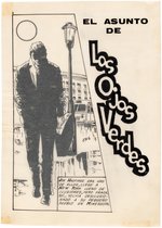 THE MAN FROM U.N.C.L.E. SPANISH VERSION (C.P.L.) COMPLETE ORIGINAL ART FOR ISSUE INCLUDING PAINTED COVER ALL BY ETIENNE.