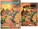 HERO-MAN SPANISH VERSION COMPLETE ORIGINAL ART FOR ISSUE INCLUDING PAINTED COVER BY ENRIC MARTIN.